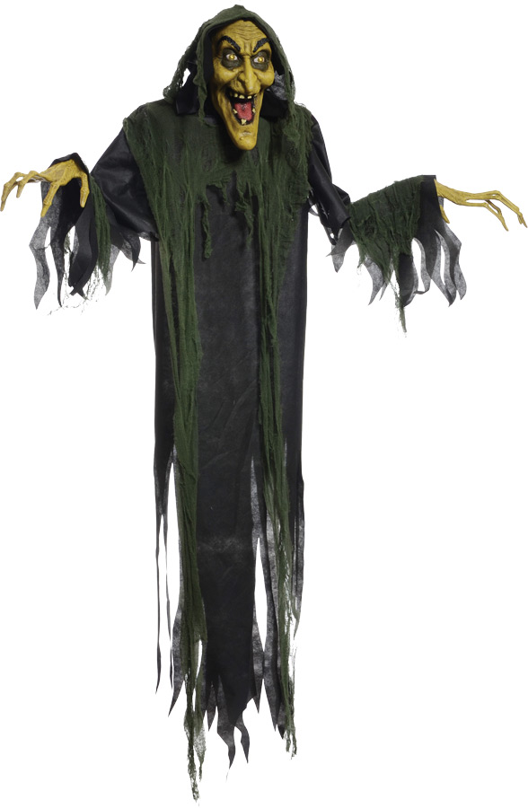 Hanging Witch 72 In Animated