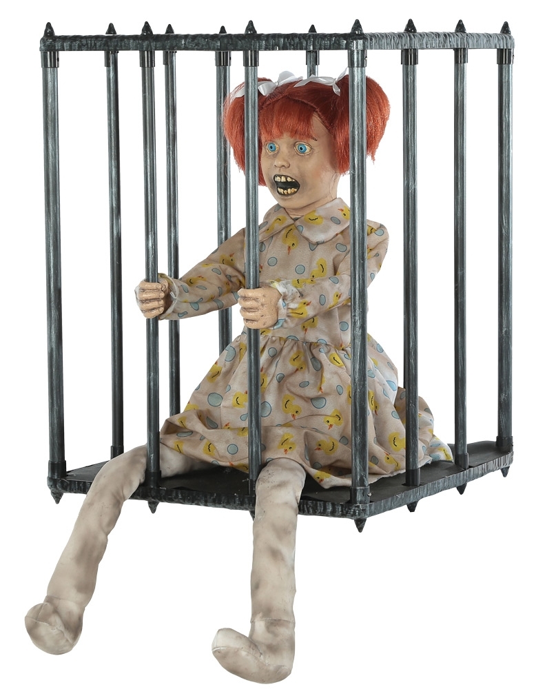 Caged Kid Walk Around Animated