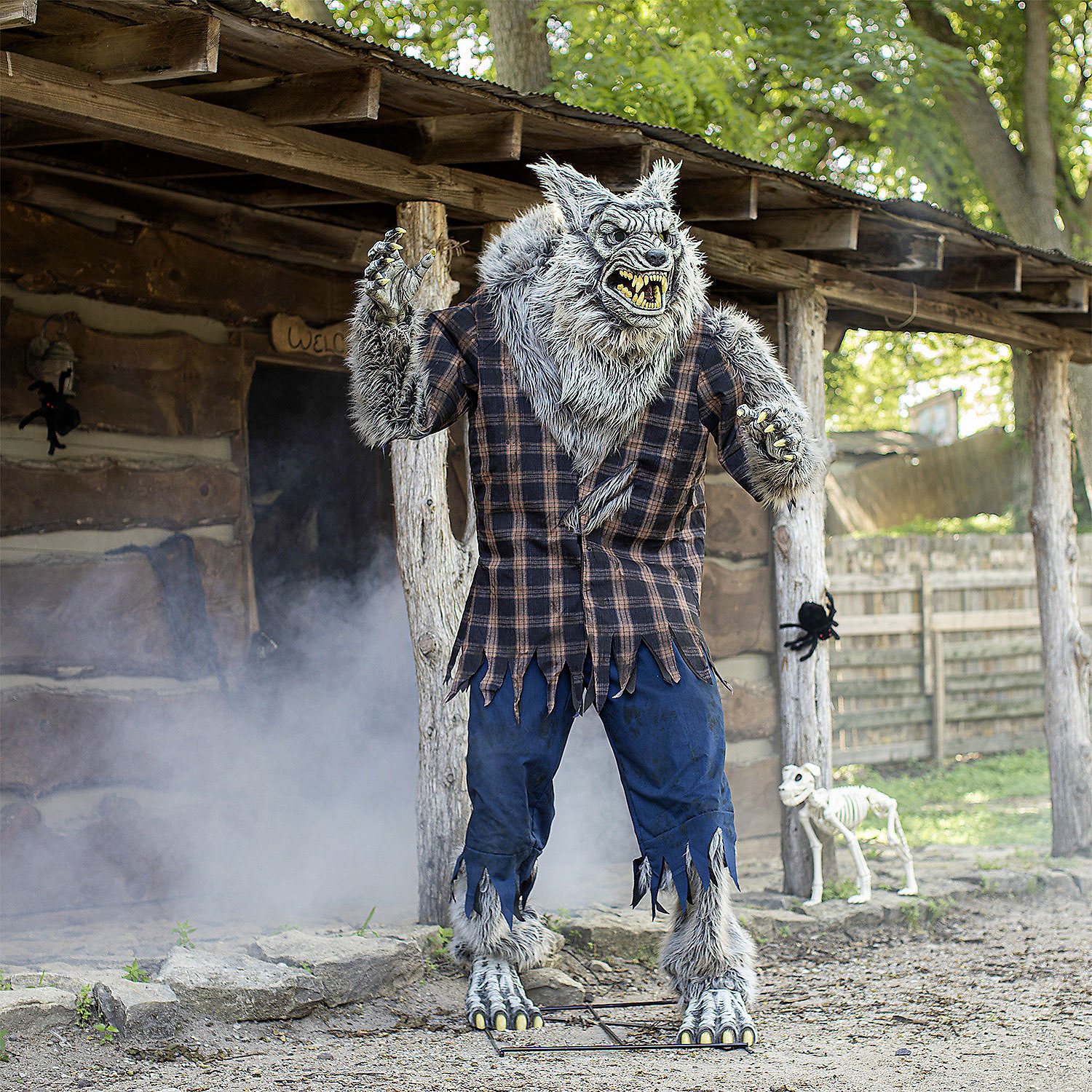 Animated Hulking Werewolf