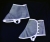 Spats Grey Felt Sm Med