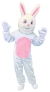 Adult Bunny Suit With Mascot Head - Xl