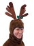 Reindeer Hood With Antlers