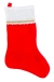 Red Snowtex Santa Stocking