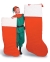 Giant Plush Santa Stocking