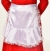 Mrs. Claus Knee-Length Satin Apron