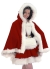 Christmas Velvet Cape & Muff Set