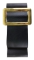 Vinyl Santa Belt With Slide Buckle