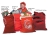 Red Velvet Santa Toy Bag