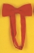 Bow Tie Satin Band Red