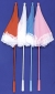 Parasol Nylon Ruffle White