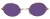 Glasses John Gold Purple