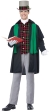 Men's Holiday Caroler Costume MD