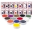 Color Cup Carded Burgundy