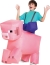 Minecraft Pig Ride On Inflatab