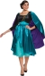 Women's Queen Anna Dress Deluxe Costume Adult XL (18 - 20)