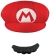 Mario Adult Hat And Mustache