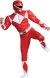 Men's Red Ranger Classic Muscle Costume - Mighty Morphin Adult XL (42 - 46)