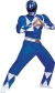 Men's Blue Ranger Classic Muscle Costume - Mighty Morphin Adult XL (42 - 46)