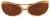 Glasses Rock&Roller Gold Brown