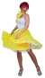 Sock Hop Skirt Adult Yellow Or