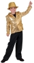 Disco Jacket Gold Child Small