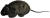 Furry Rat 6 Inch