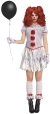 Carnevil Clown Adlt Female Md