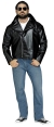 Rock N Roll Adlt Jacket Plus