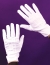 Gloves Theatrcl W Snap Wht