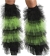 Boot Covers Tulle Ruffle  Blac