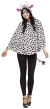 Poncho Cow Hooded