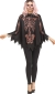 Poncho Rose Gold Glitter Skeleton