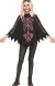 Poncho Shimmer Skeleton Child