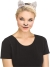 Grey/Jeweled Cat Ear