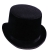 Top Hat Black Felt Large