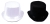 Top Hat Trans Silk Black Md
