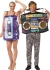 Mix Tape Dress Boom Box Couple
