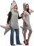 Sand Shark Hoodie Dress Couple