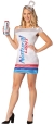 Women's Natural Light Can Dress Adult L/XL