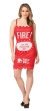 Taco Bell Packt Dress Fire M/L
