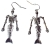 Earrings Skeletal Mermaid