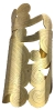 Cleopatra Coiled Cuff