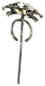 3 Headed Dragon Emblem Pin