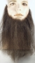 Beard F Face 10In Hu Lt Brown