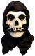 Misfits Fiend Mask W Bk Hood
