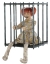 Caged Kid Walk Around Animated