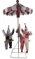 Clown Go-Round Animated Prop