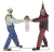 Tug Of War Red Black Animated