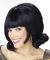 Wig Black Flip