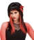 Wig Dark Fairytale Black/Red